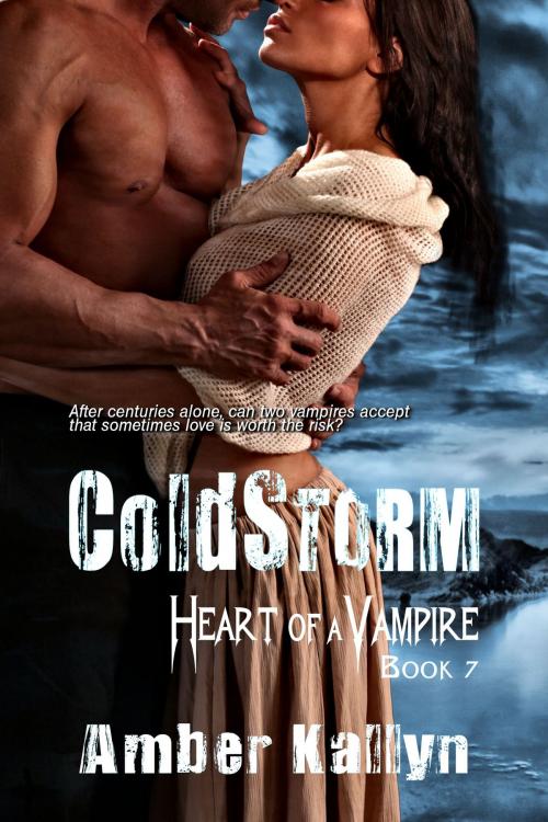 Cover of the book Coldstorm (Heart of a Vampire, Book 7) by Amber Kallyn, Dragon Heart Books