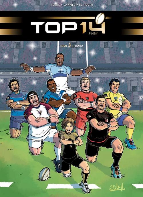 Cover of the book TOP 14 T03 by Benjamin Ferré, Gildas Le Roc'h, Christopher Lannes, Soleil