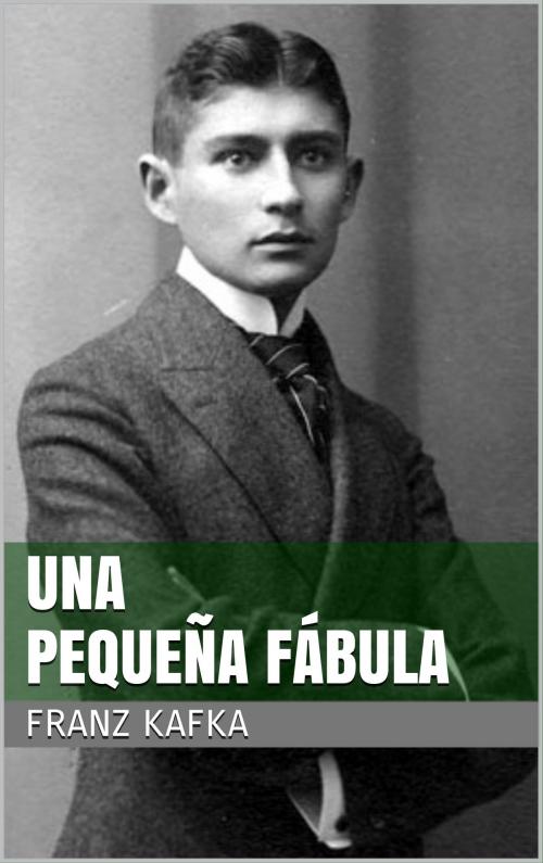 Cover of the book Una pequeña fábula by Franz Kafka, Books on Demand