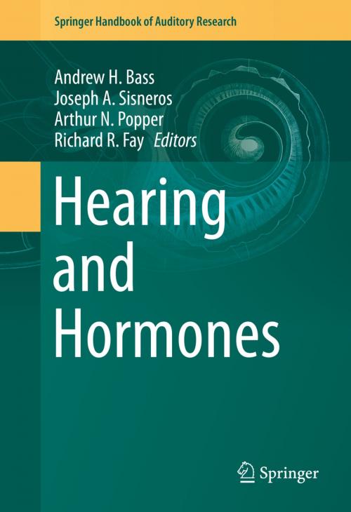 Cover of the book Hearing and Hormones by , Springer International Publishing