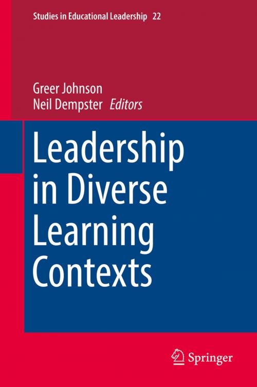 Cover of the book Leadership in Diverse Learning Contexts by , Springer International Publishing