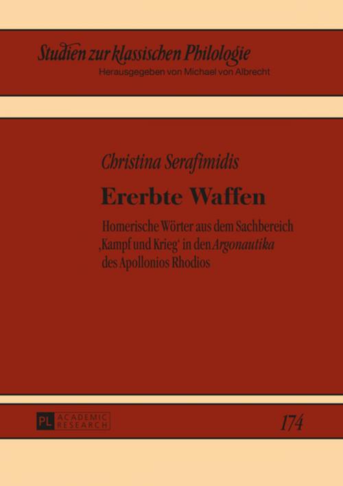 Cover of the book Ererbte Waffen by Christina Serafimidis, Peter Lang