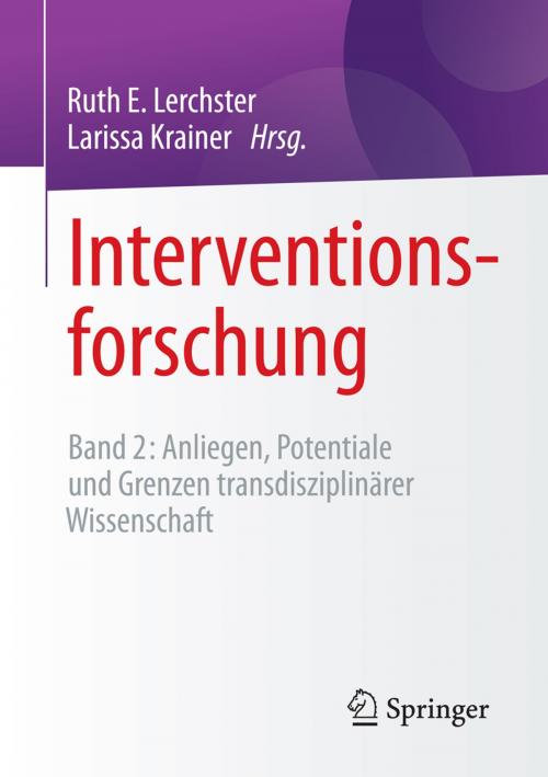 Cover of the book Interventionsforschung by , Springer Fachmedien Wiesbaden