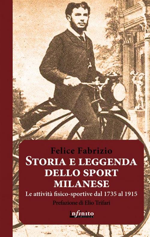 Cover of the book Storia e leggenda dello sport milanese by Felice Fabrizio, Elio Trifari, Infinito edizioni