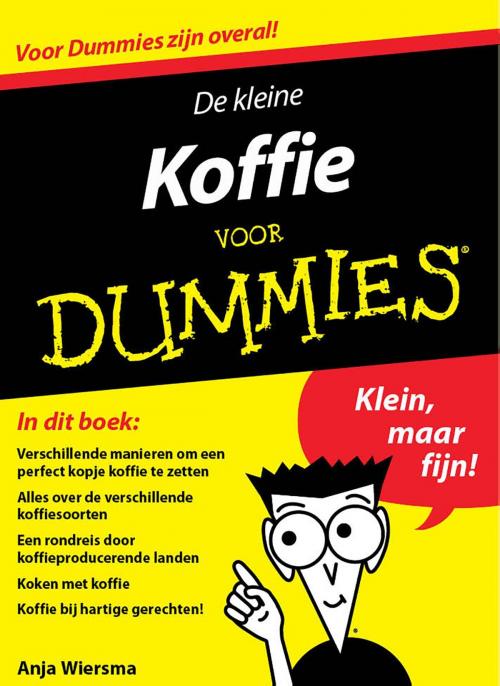 Cover of the book De kleine koffie voor Dummies by Anja Wiersma, BBNC Uitgevers