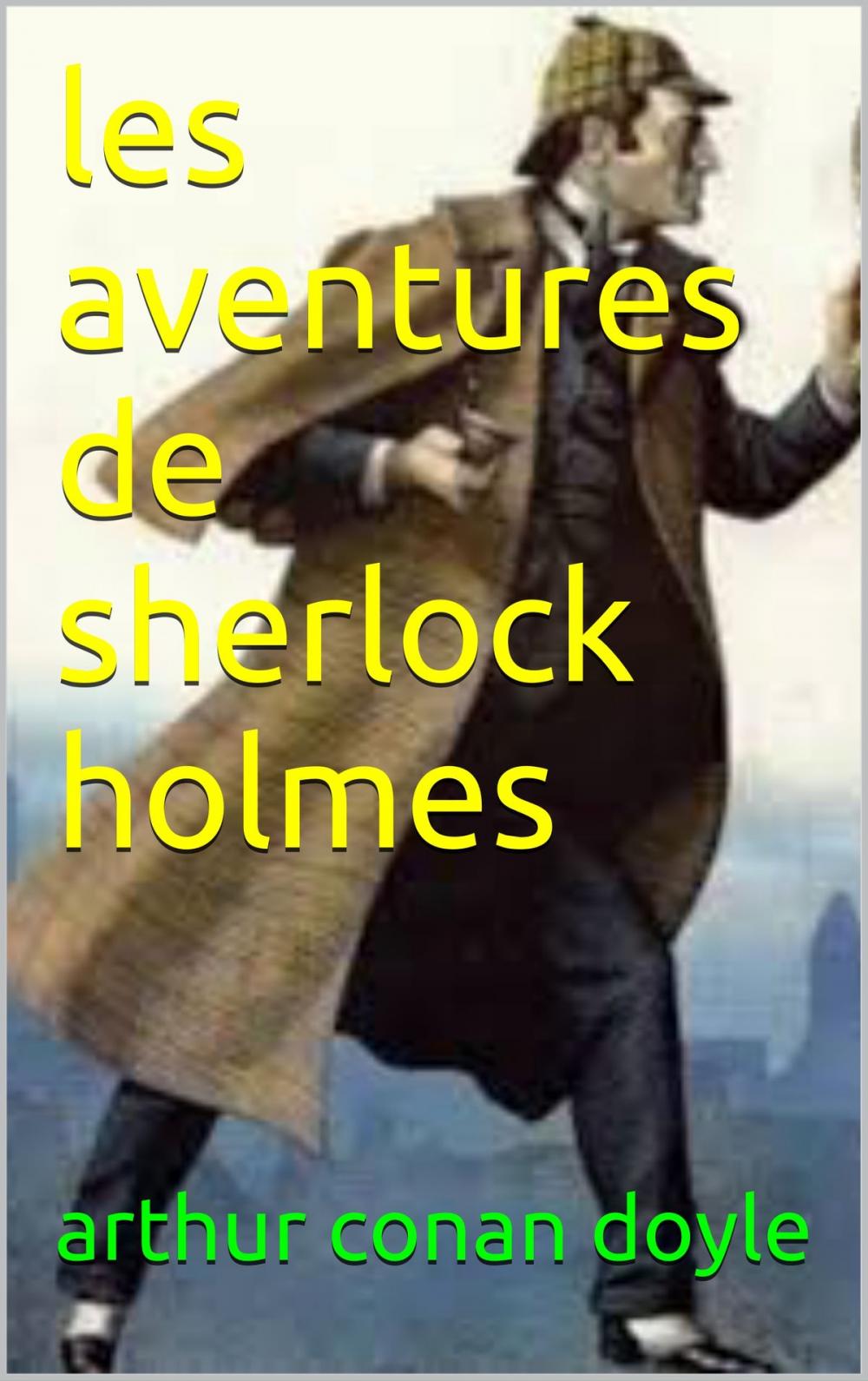 Big bigCover of les aventures de sherlock holmes