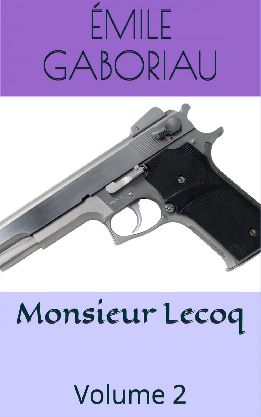 Big bigCover of Monsieur Lecoq