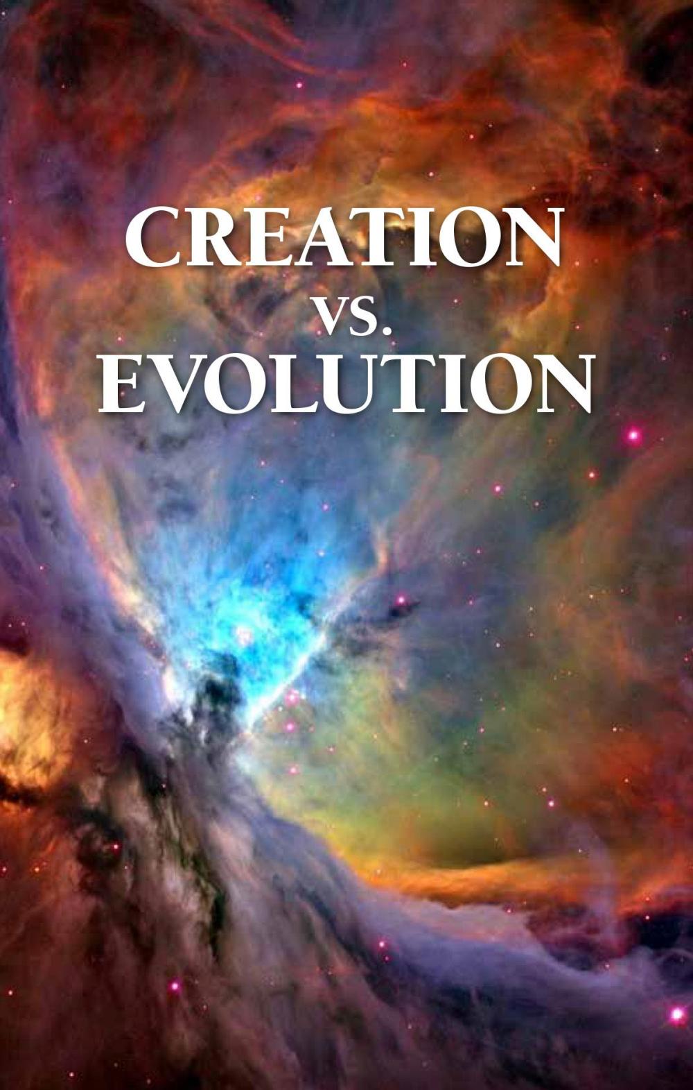 Big bigCover of Creation Versus Evolution