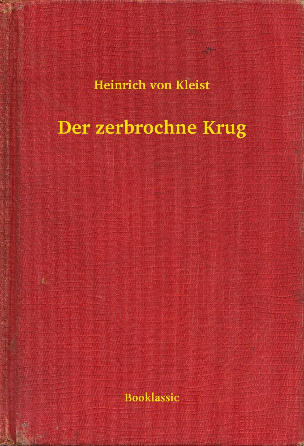 Big bigCover of Der zerbrochne Krug