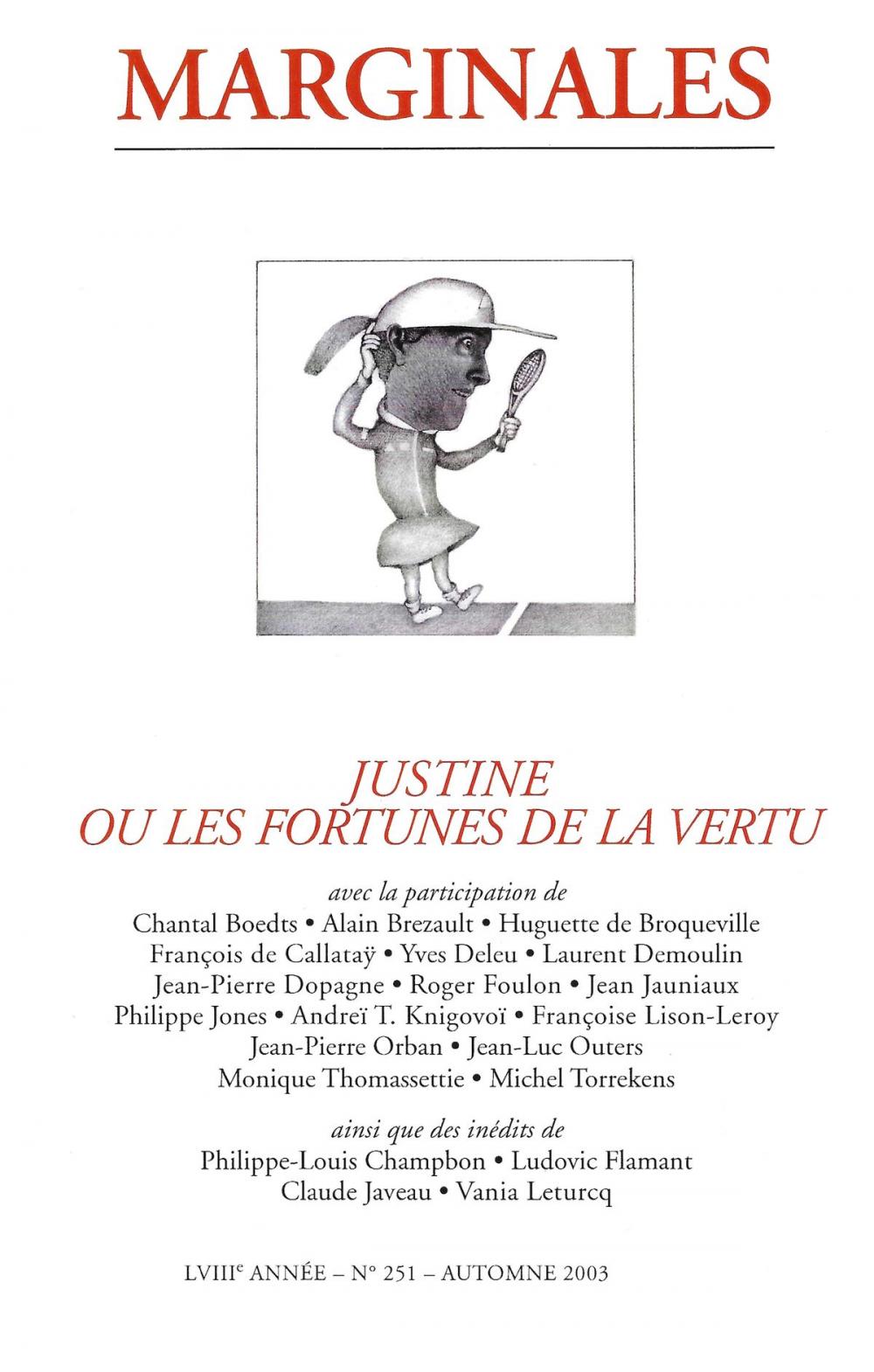 Big bigCover of Justine ou les fortunes de la vertu