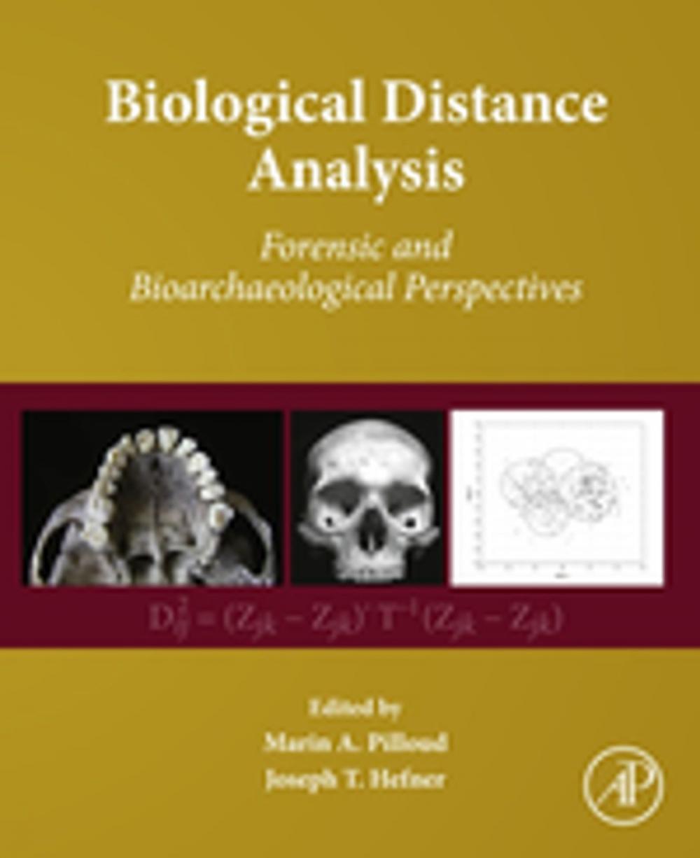 Big bigCover of Biological Distance Analysis