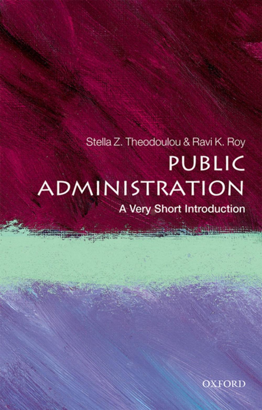 Big bigCover of Public Administration: A Very Short Introduction