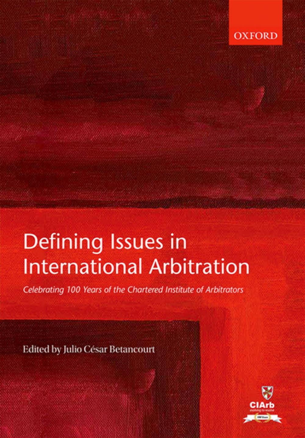 Big bigCover of Defining Issues in International Arbitration