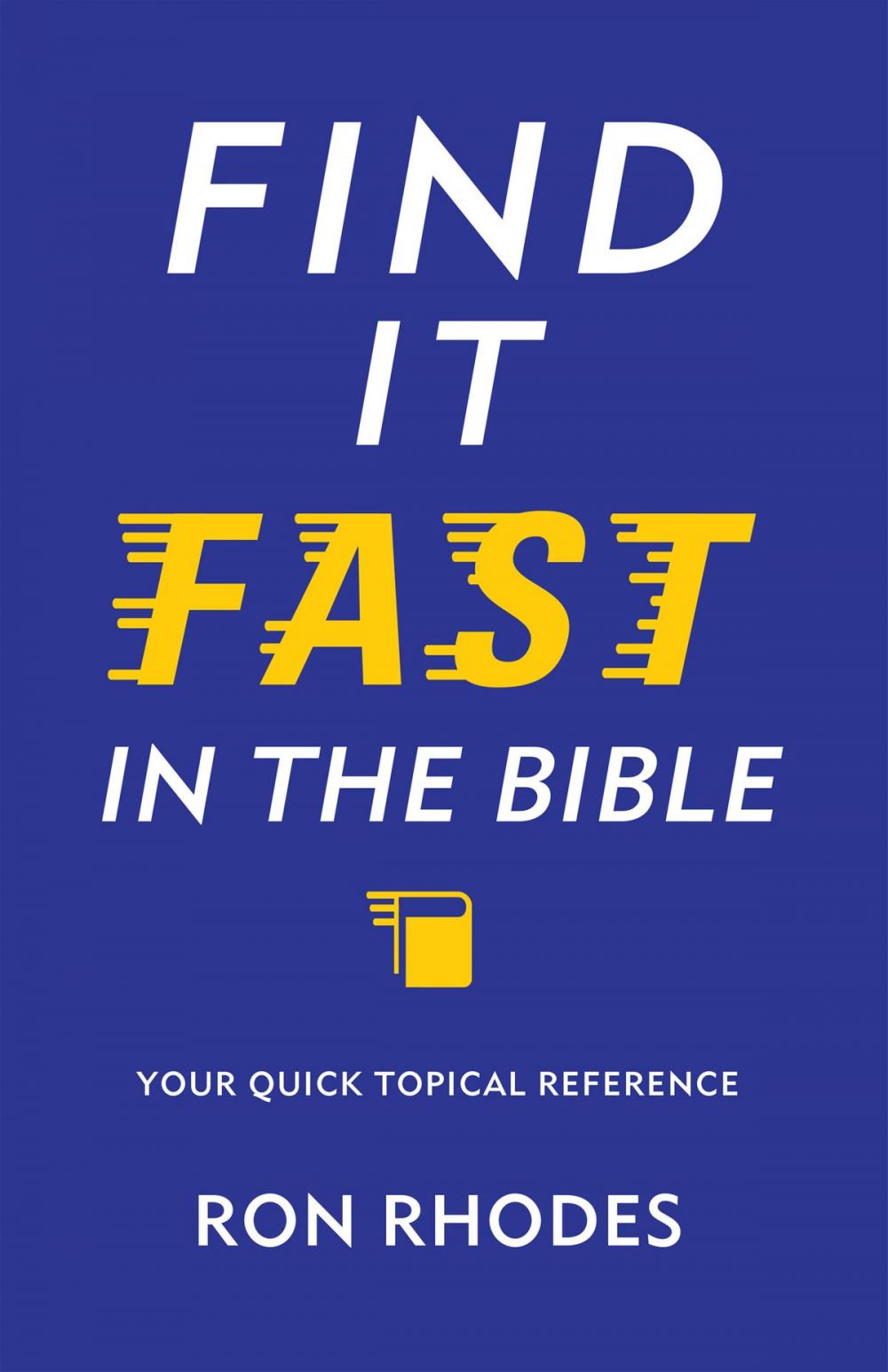 Big bigCover of Find It Fast in the Bible