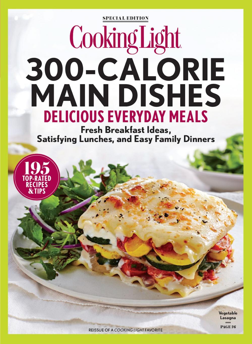 Big bigCover of COOKING LIGHT 300 Calorie Main Dishes