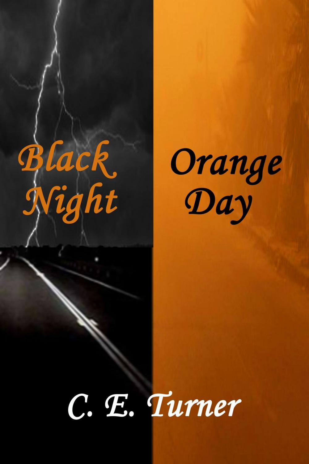 Big bigCover of Black Night Orange Day