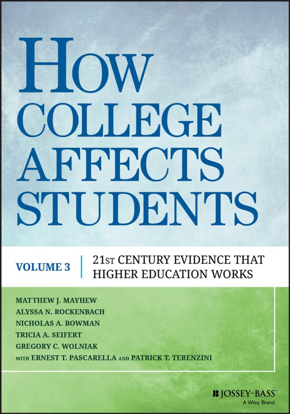 Big bigCover of How College Affects Students