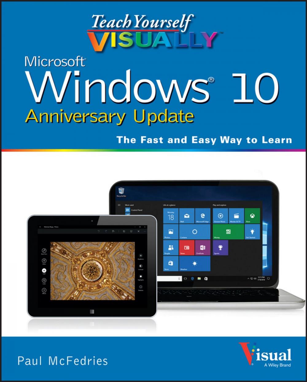 Big bigCover of Teach Yourself VISUALLY Windows 10 Anniversary Update