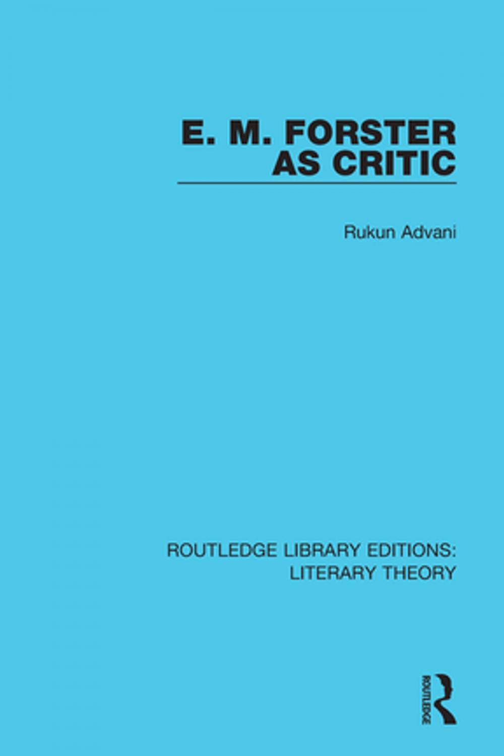 Big bigCover of E. M. Forster as Critic