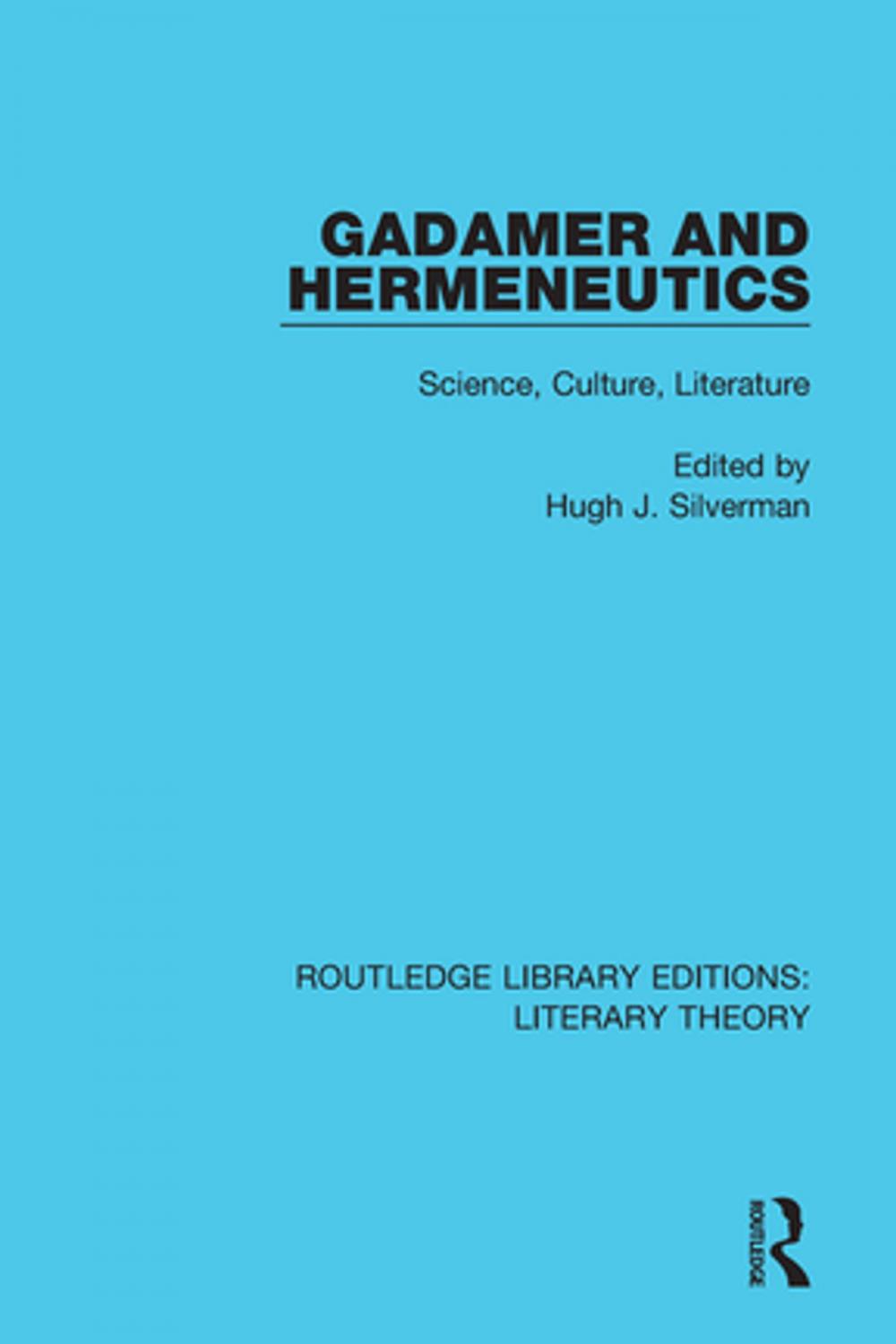 Big bigCover of Gadamer and Hermeneutics