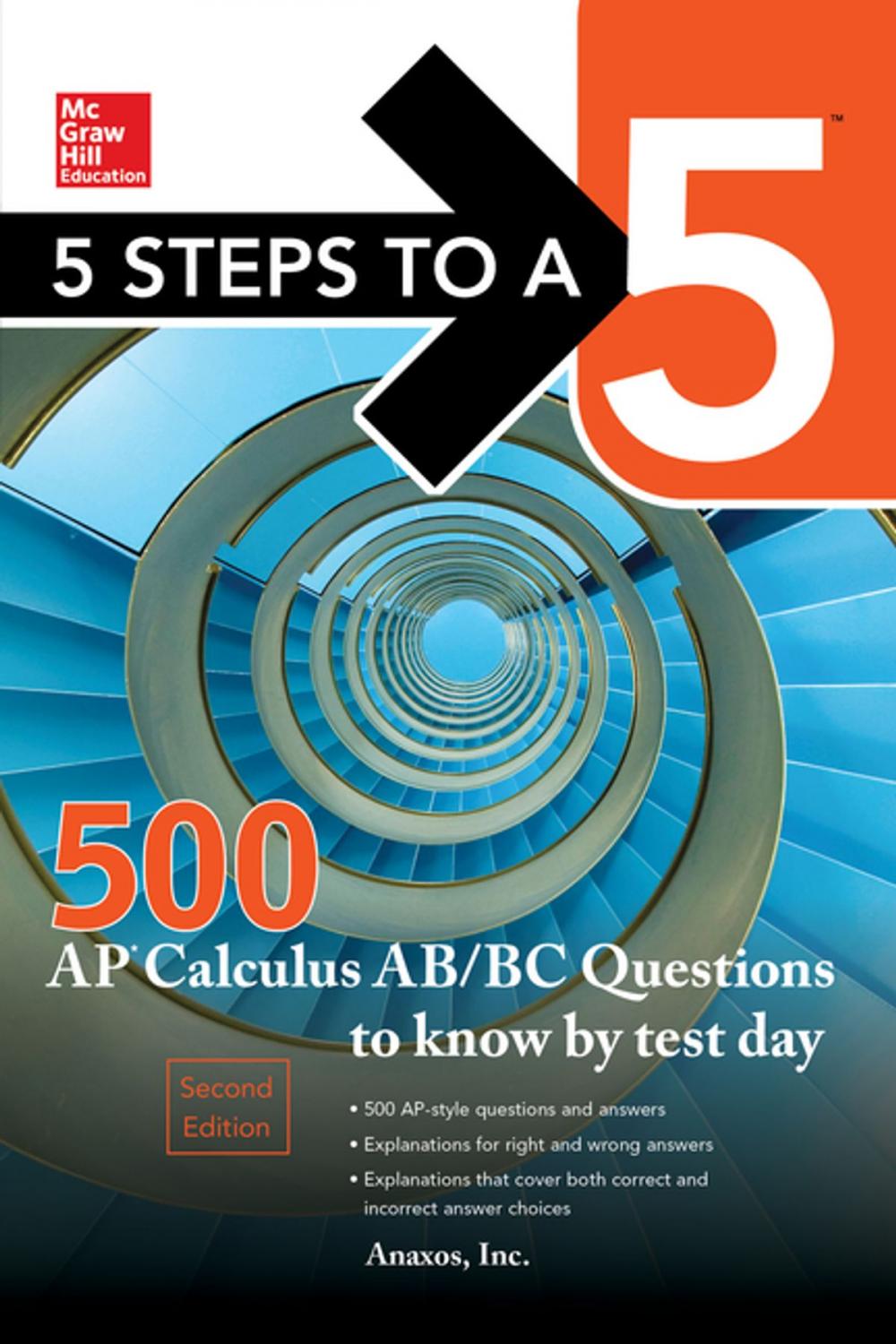 Big bigCover of 5 Steps to a 5 500 AP Calculus AB/BC Questions to Know by Test Day, Second Edition