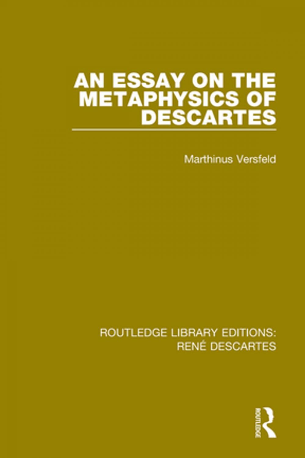 Big bigCover of An Essay on the Metaphysics of Descartes