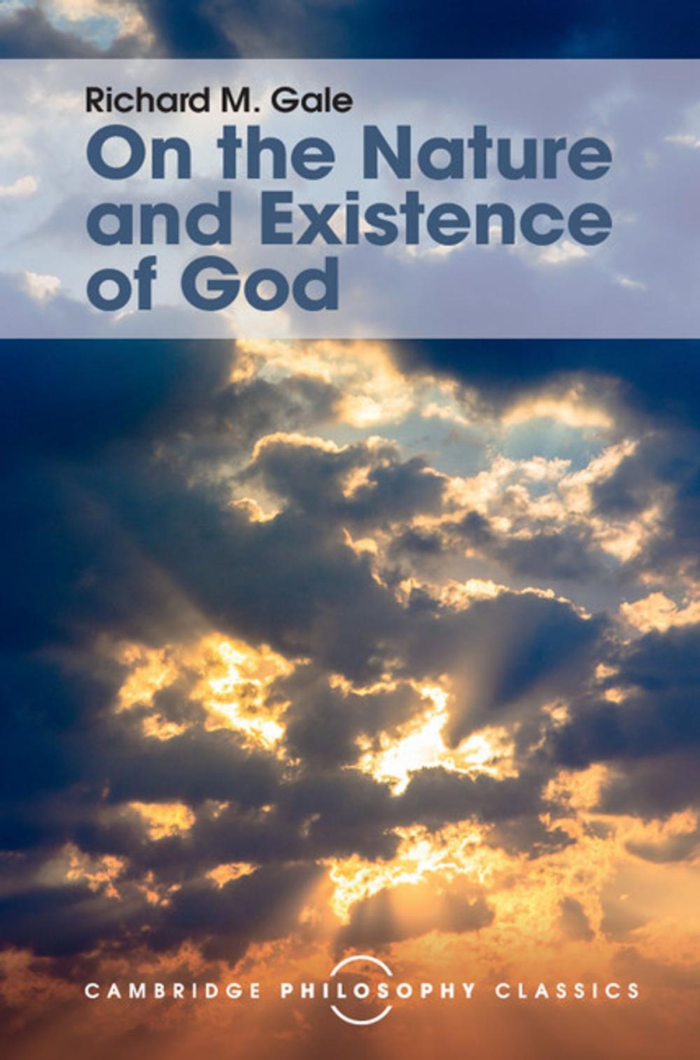 Big bigCover of On the Nature and Existence of God