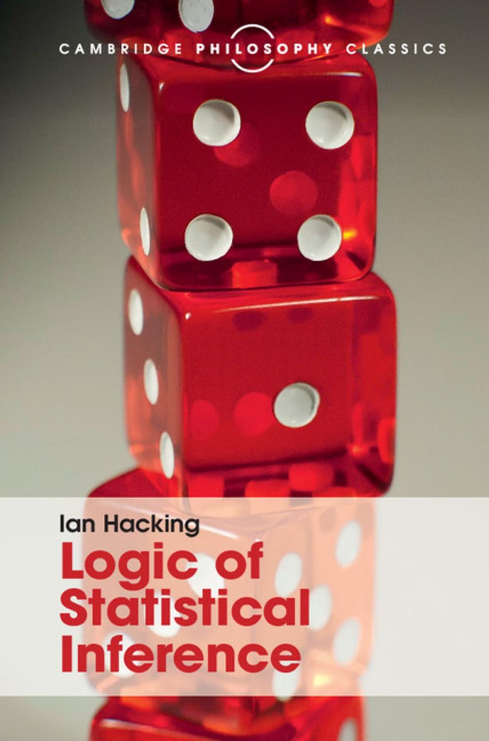 Big bigCover of Logic of Statistical Inference