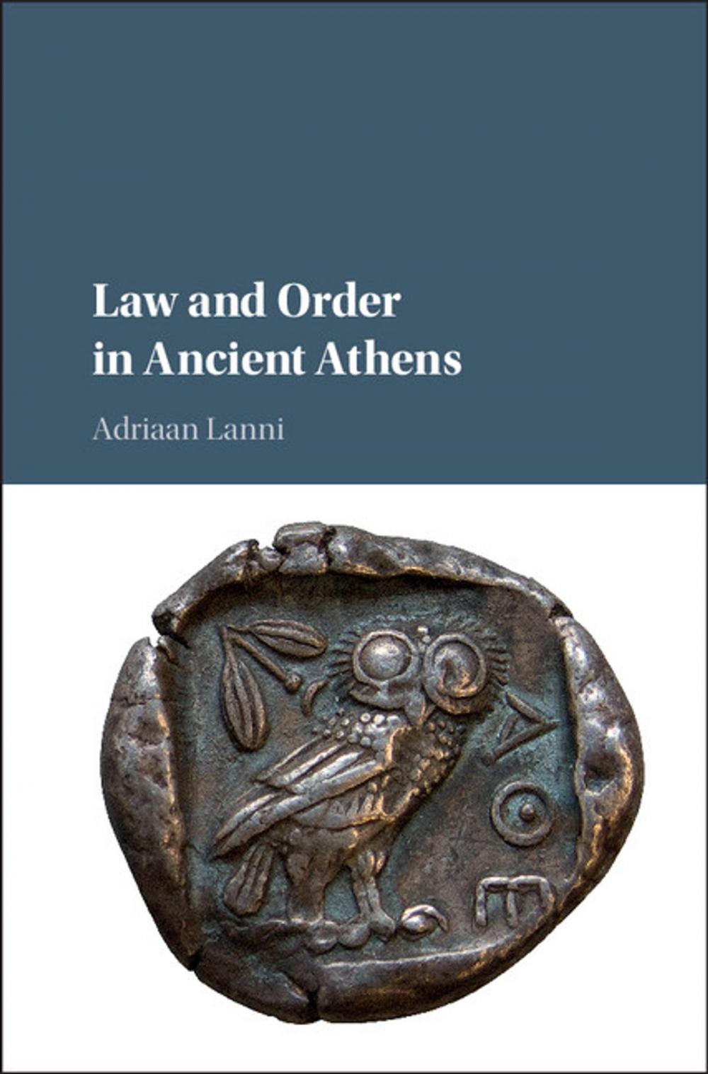 Big bigCover of Law and Order in Ancient Athens