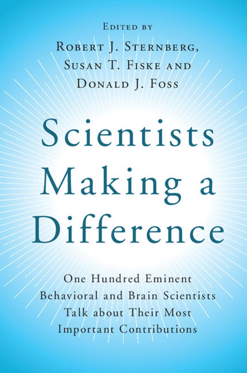 Big bigCover of Scientists Making a Difference