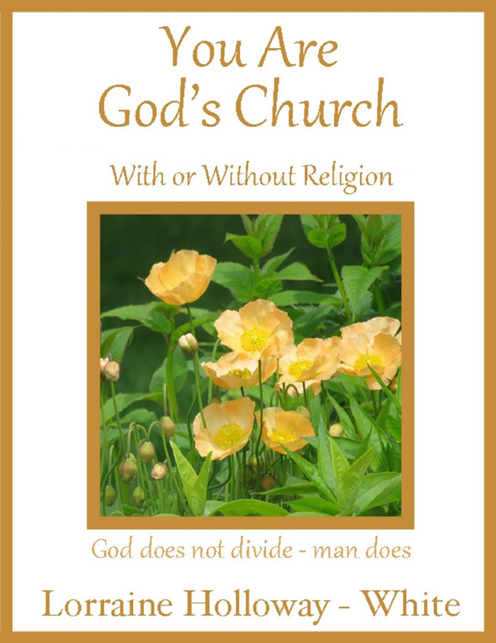 Big bigCover of You Are God's Church: With or Without Religion