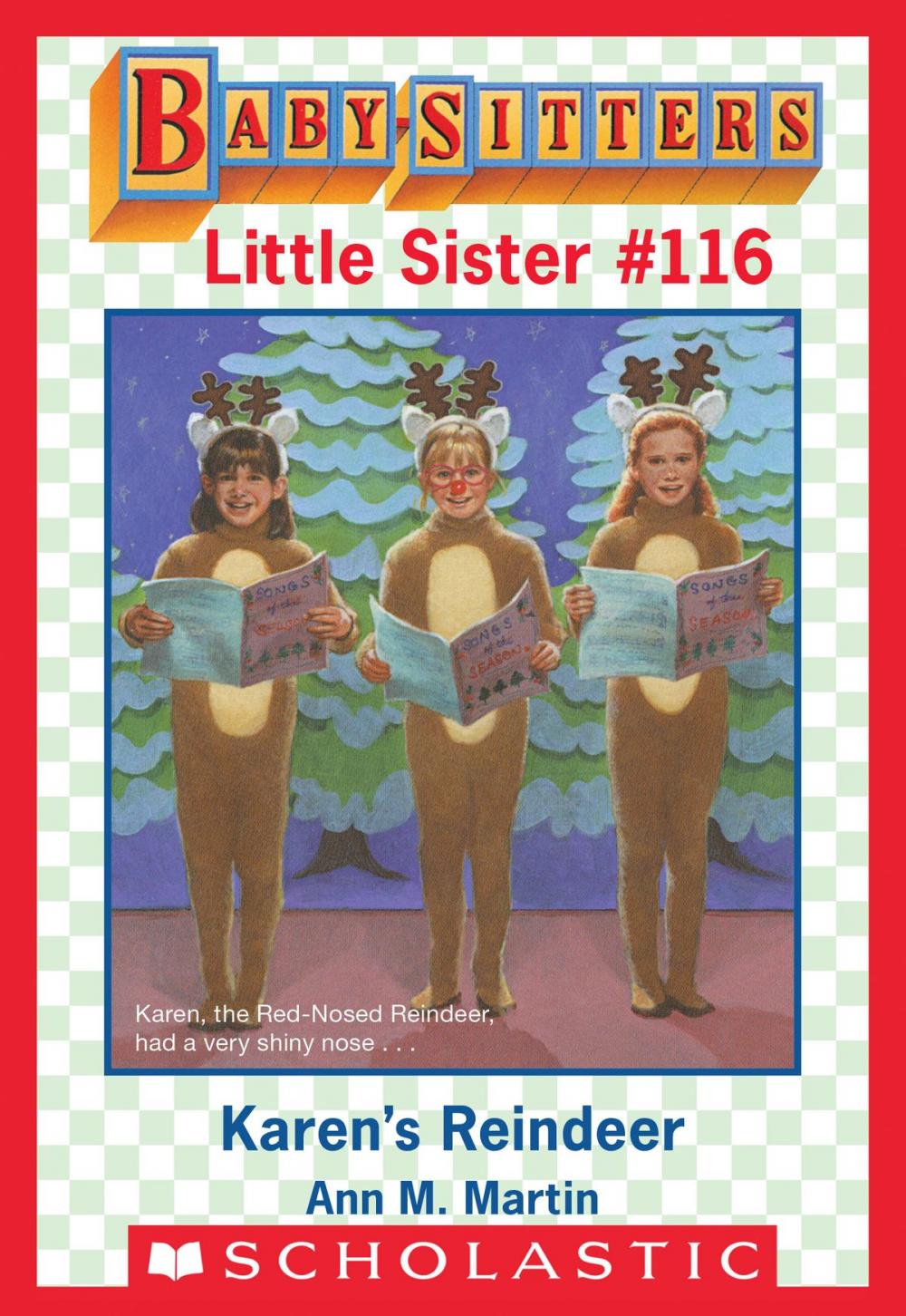 Big bigCover of Karen's Reindeer (Baby-Sitters Little Sister #116)