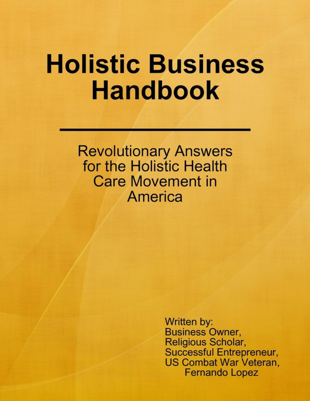 Big bigCover of Holistic Business Handbook