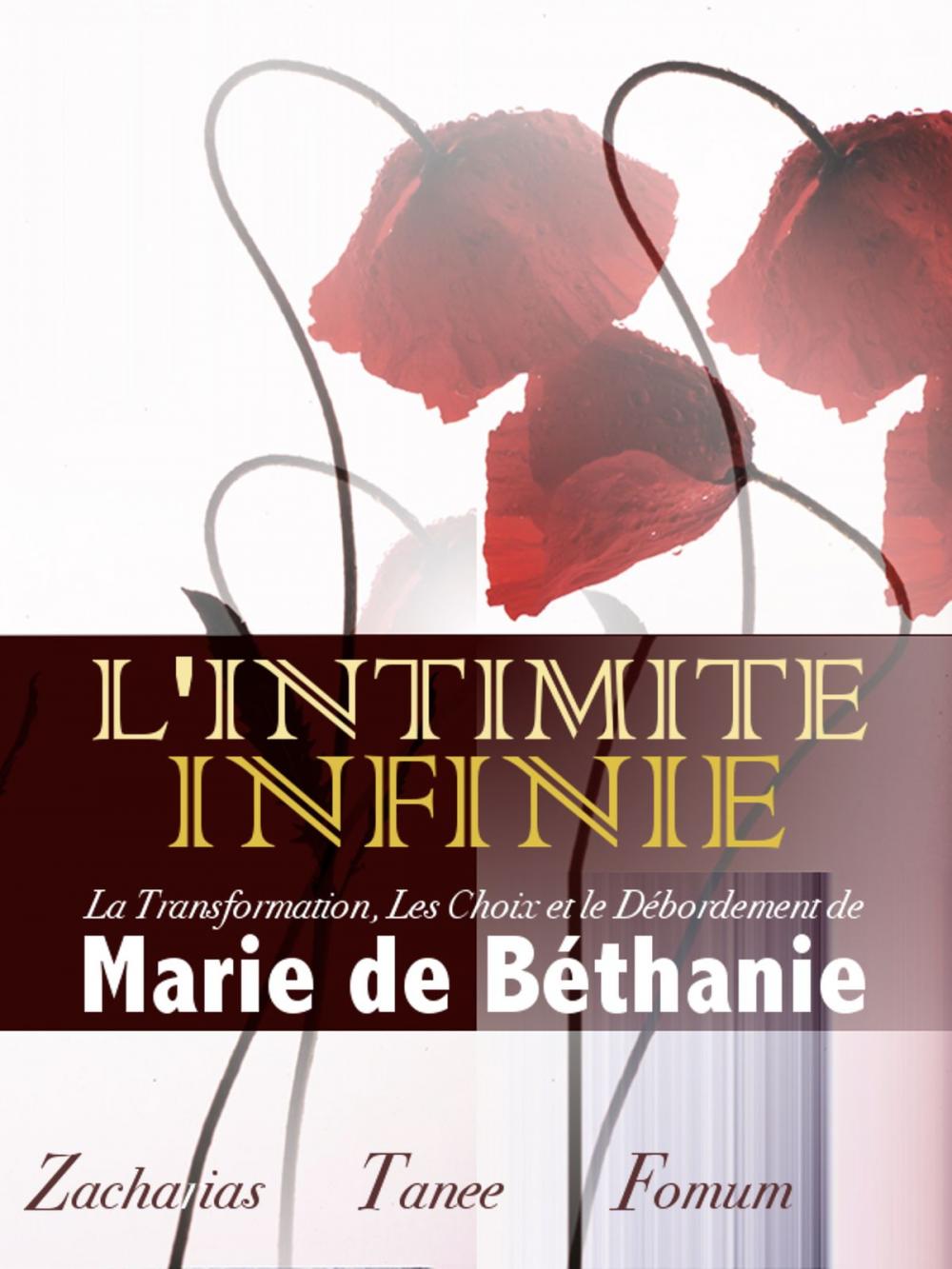 Big bigCover of L’intimité Infinie: La Transformation, Les Choix, et le Débordement de Marie de Béthanie