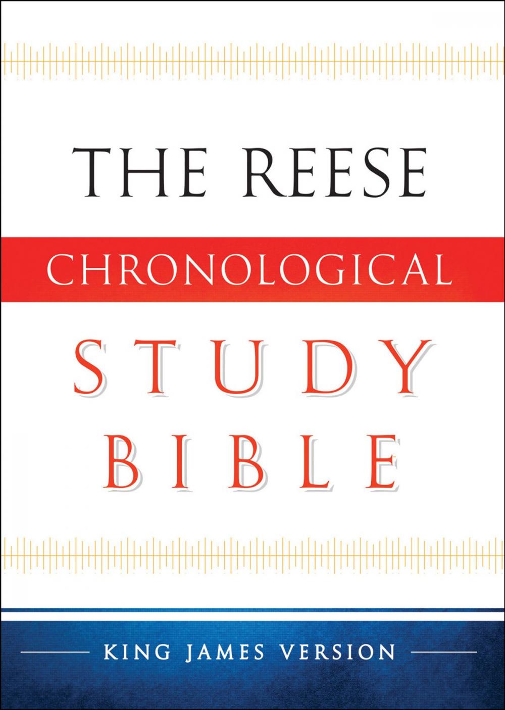 Big bigCover of KJV Reese Chronological Study Bible