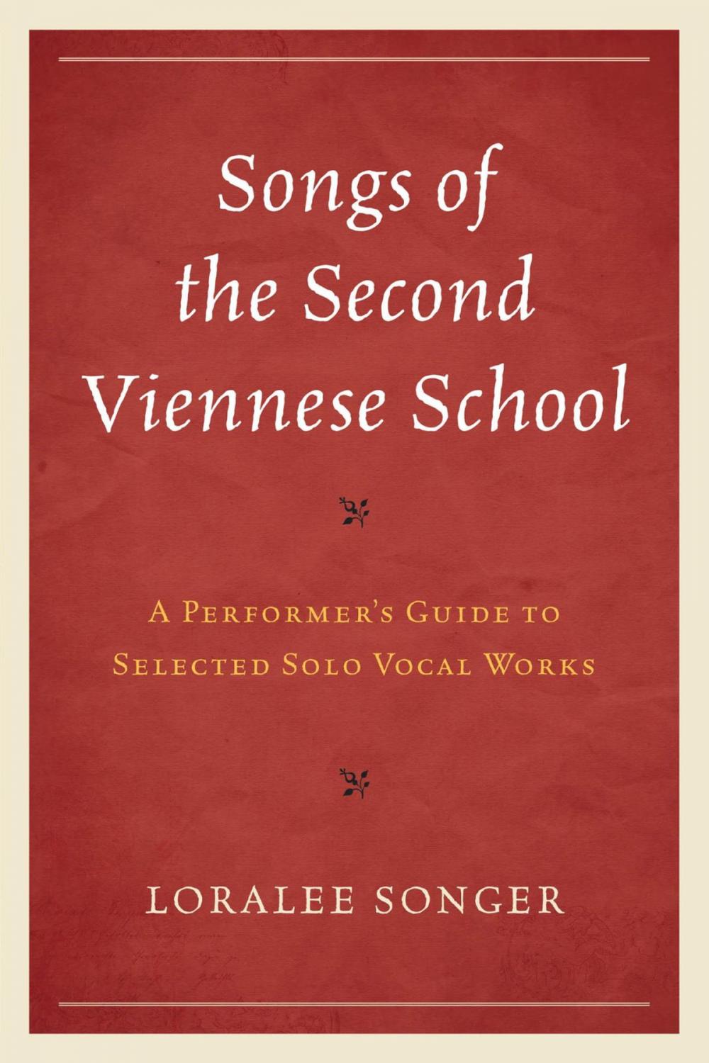 Big bigCover of Songs of the Second Viennese School