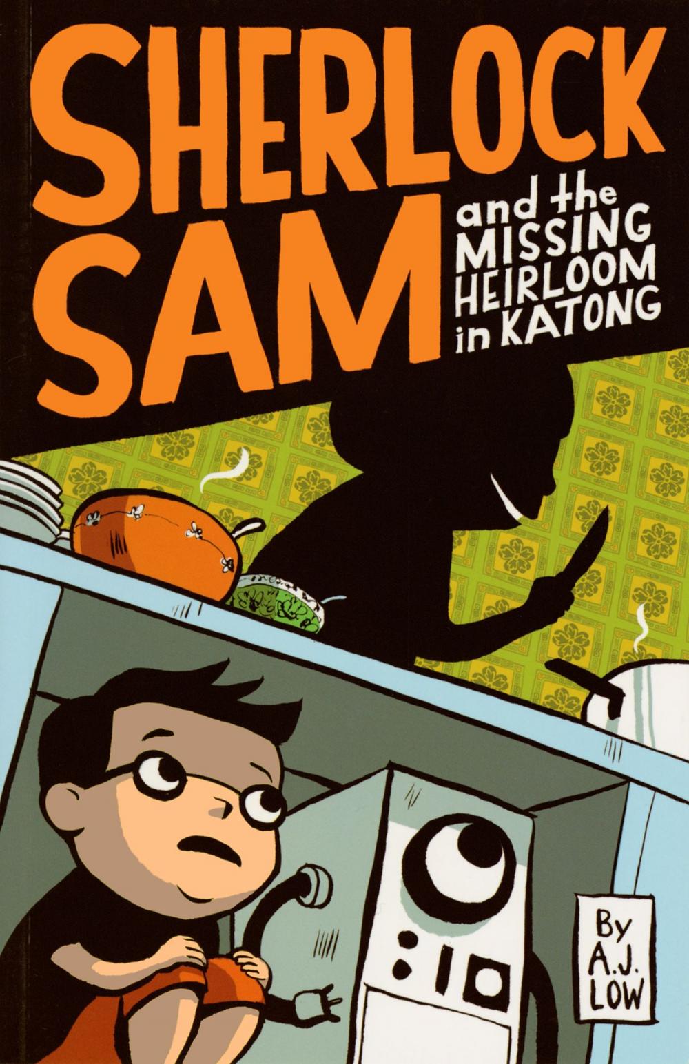 Big bigCover of Sherlock Sam and the Missing Heirloom in Katong