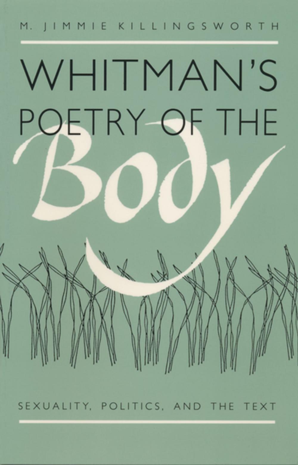 Big bigCover of Whitman's Poetry of the Body