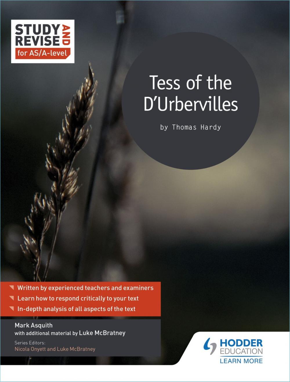 Big bigCover of Study and Revise for AS/A-level: Tess of the D'Urbervilles