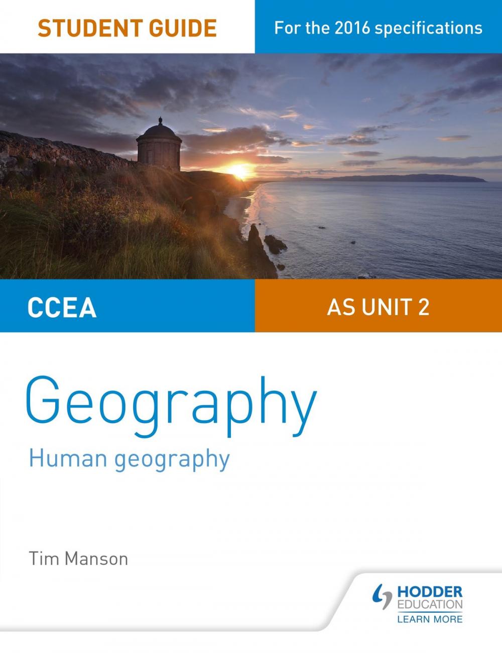 Big bigCover of CCEA AS Unit 2 Geography Student Guide 2: Human Geography