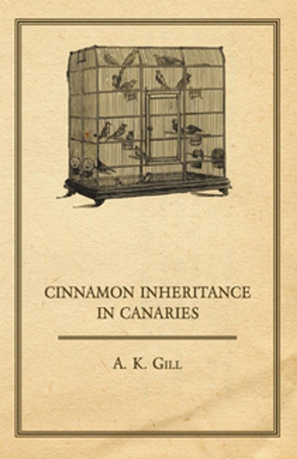 Big bigCover of Cinnamon Inheritance in Canaries