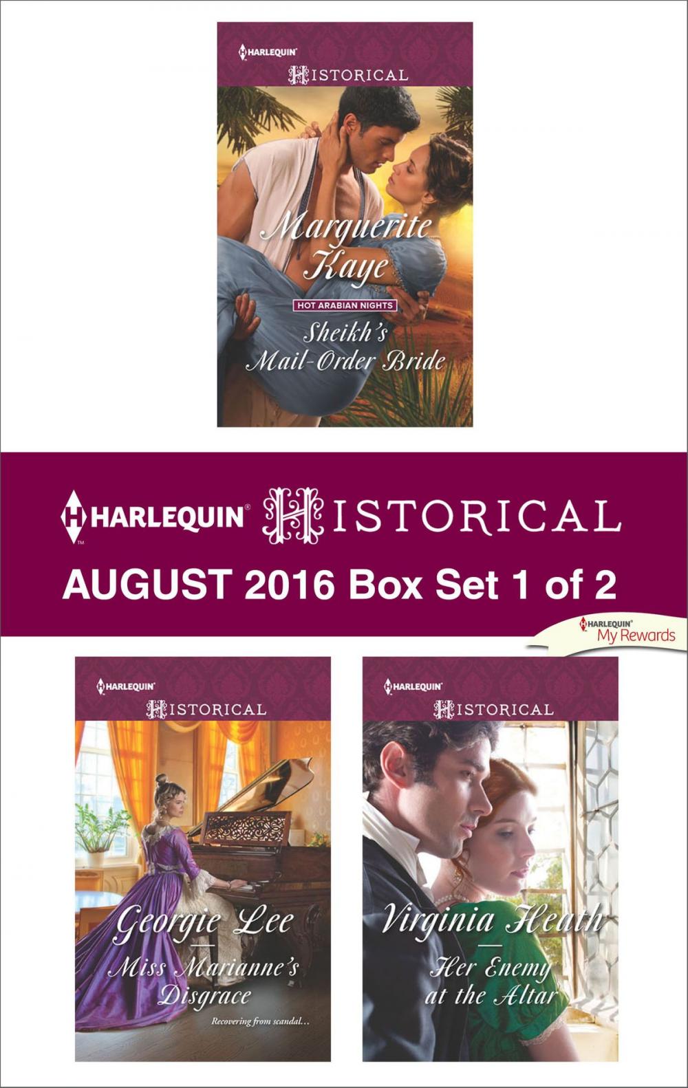 Big bigCover of Harlequin Historical August 2016 - Box Set 1 of 2