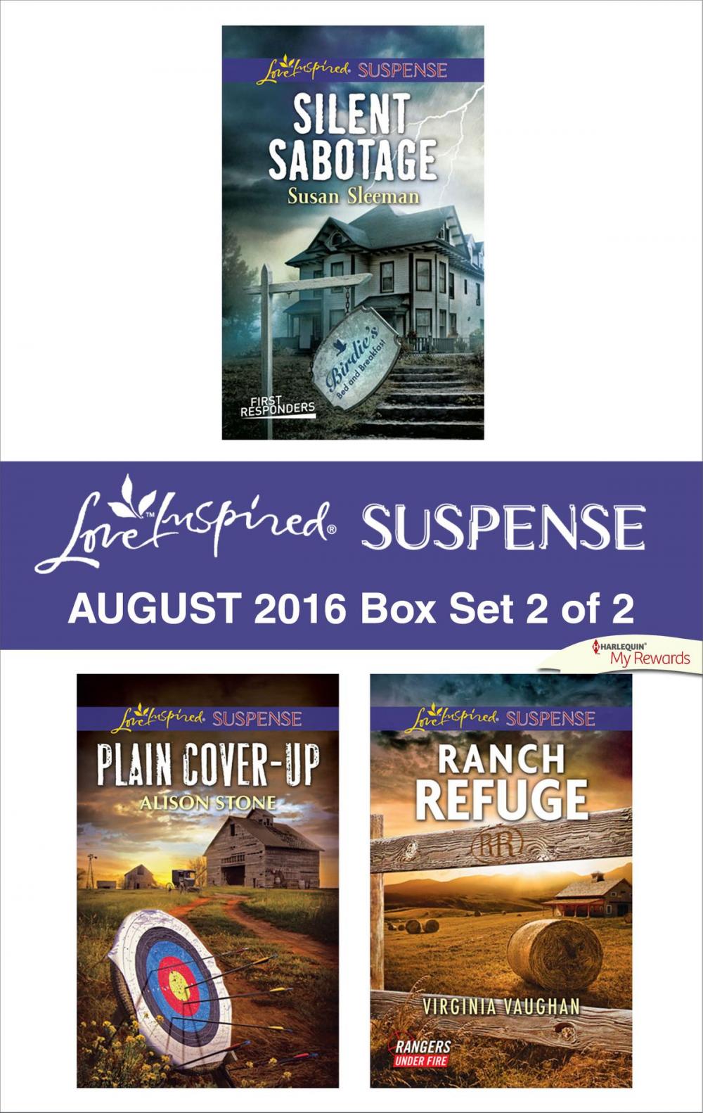 Big bigCover of Harlequin Love Inspired Suspense August 2016 - Box Set 2 of 2