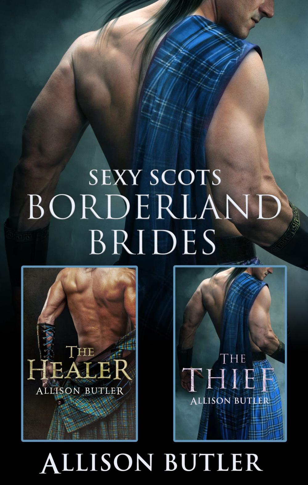 Big bigCover of Borderland Brides/The Healer/The Thief