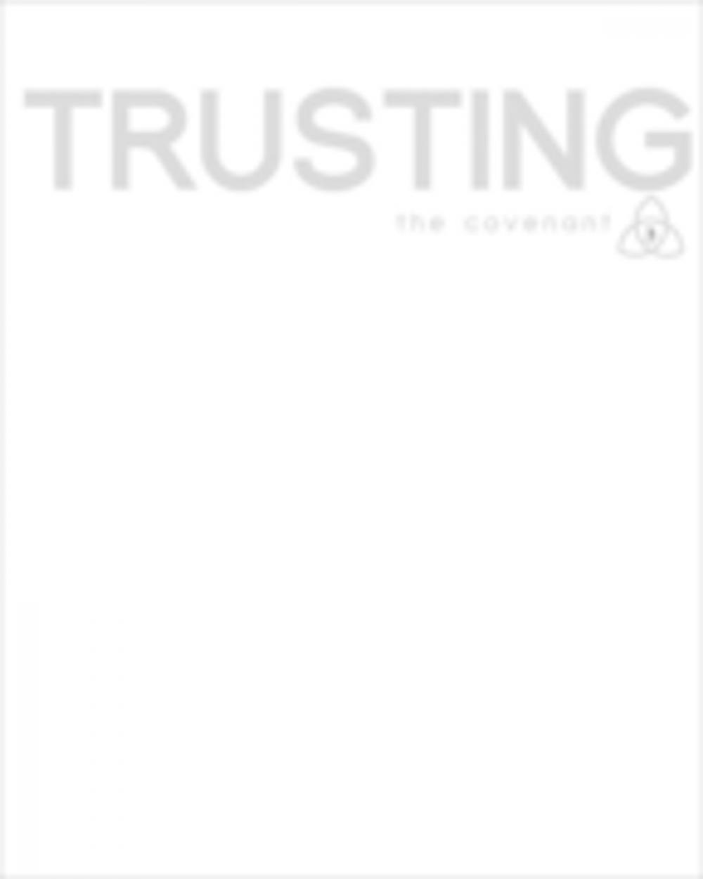 Big bigCover of Covenant Bible Study: Trusting Participant Guide