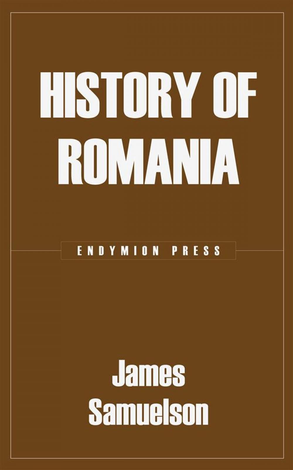 Big bigCover of History of Romania