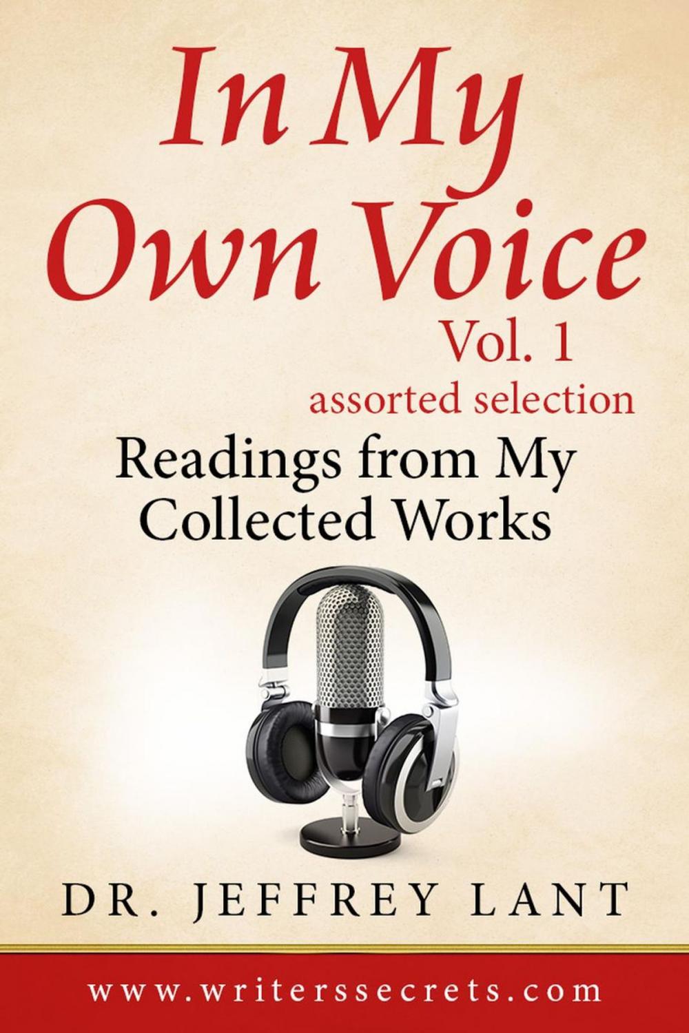 Big bigCover of In My Own Voice. Reading from My Collected Works