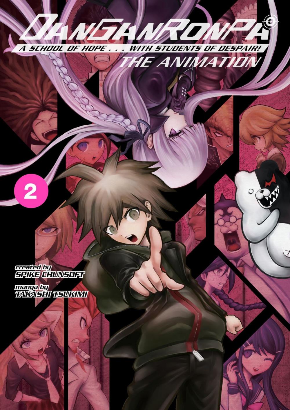 Big bigCover of Danganronpa: The Animation Volume 2