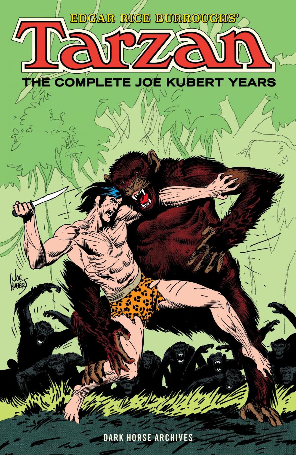 Big bigCover of Edgar Rice Burroughs' Tarzan: The Complete Joe Kubert Years