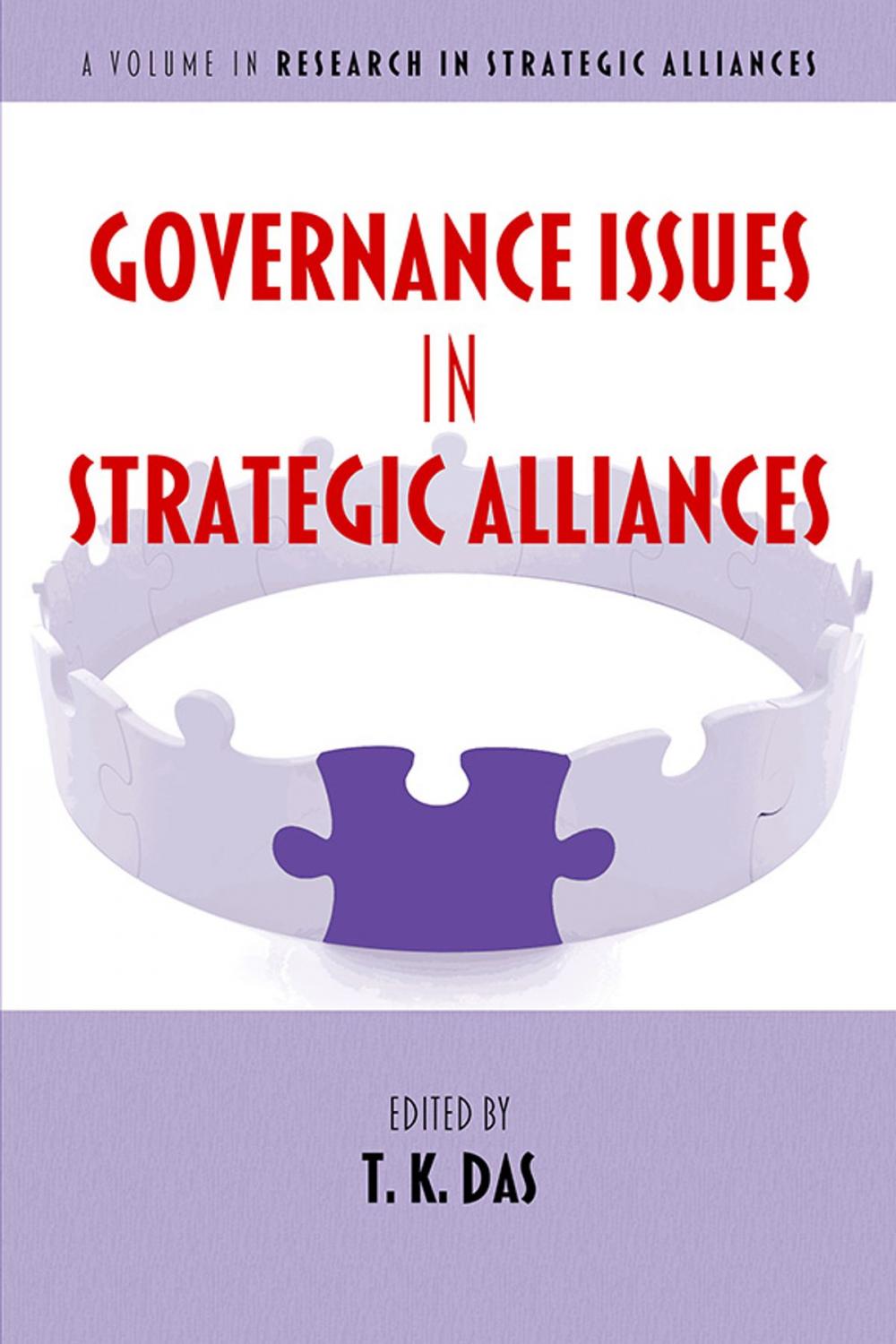 Big bigCover of Governance Issues in Strategic Alliances